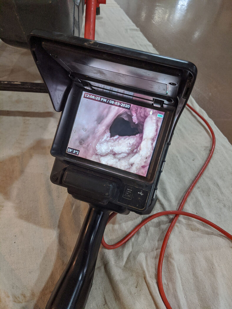 Sewer Televising Process